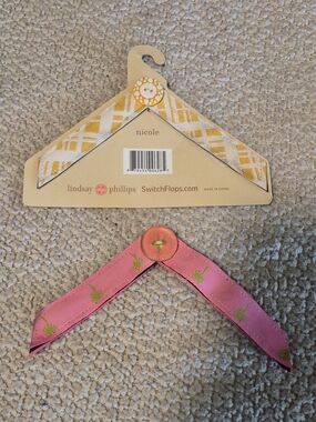Lindsay Phillips SwitchFlops Straps Nicole & Pink Palm